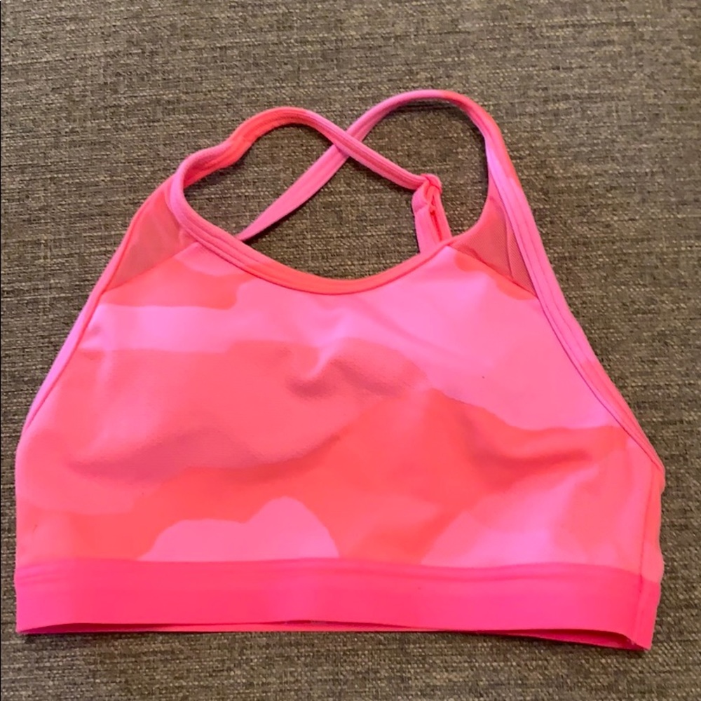 Hot pink aerie sports bra